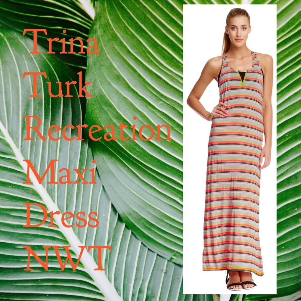 Trina Turk NWT Maxi Dress Size M $109.00